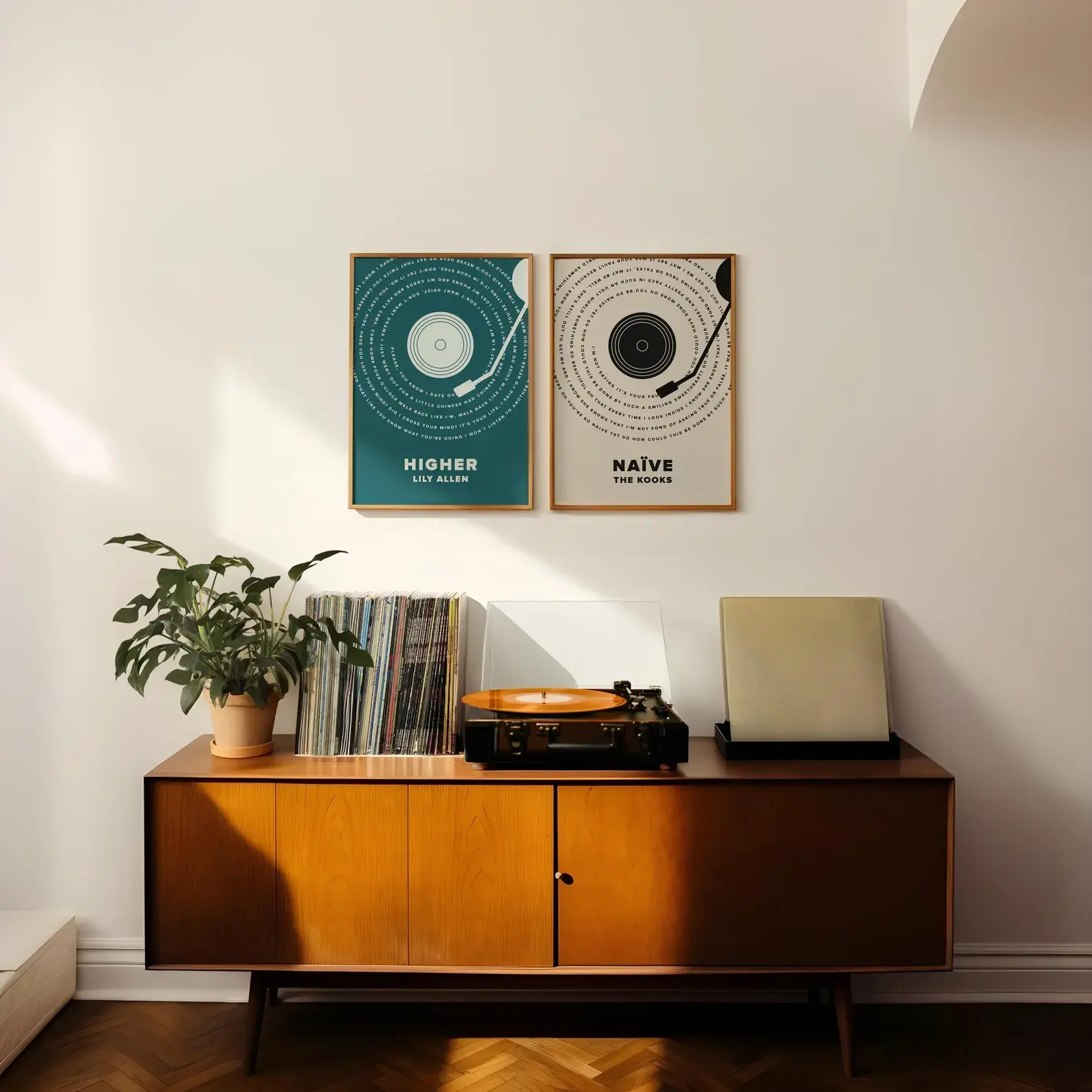 Custom Song Lyrics Print - alternate view