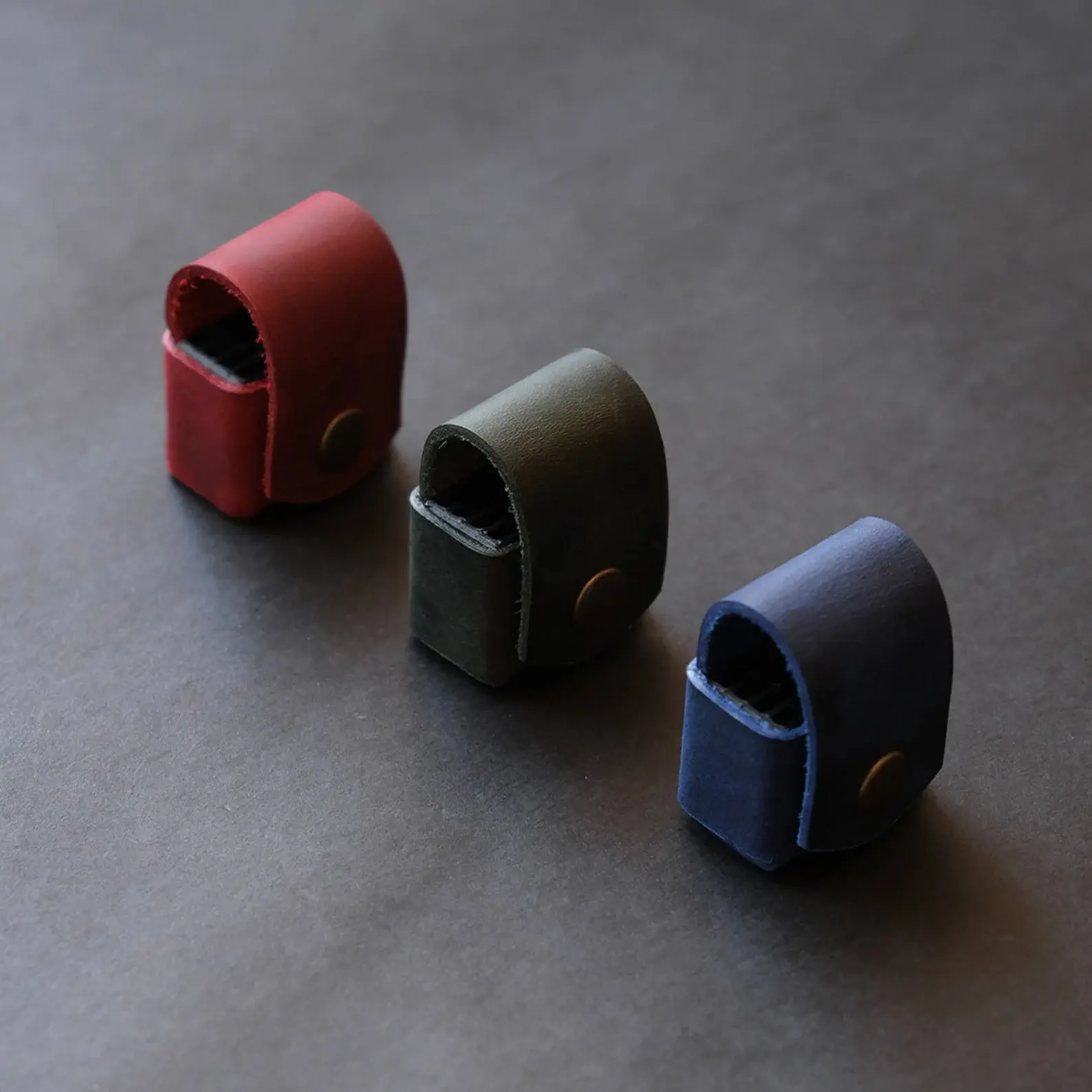 Porte-Clés Porte-Carte SD en Cuir thumbnail 2