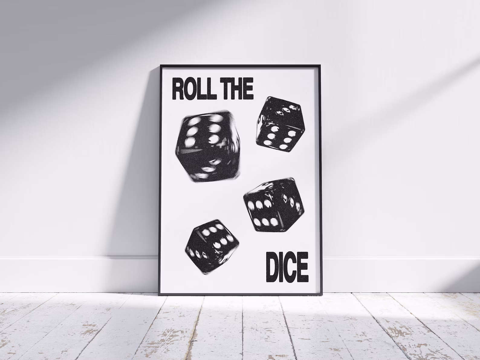 Affiche "Roll The Dice" - alternate view