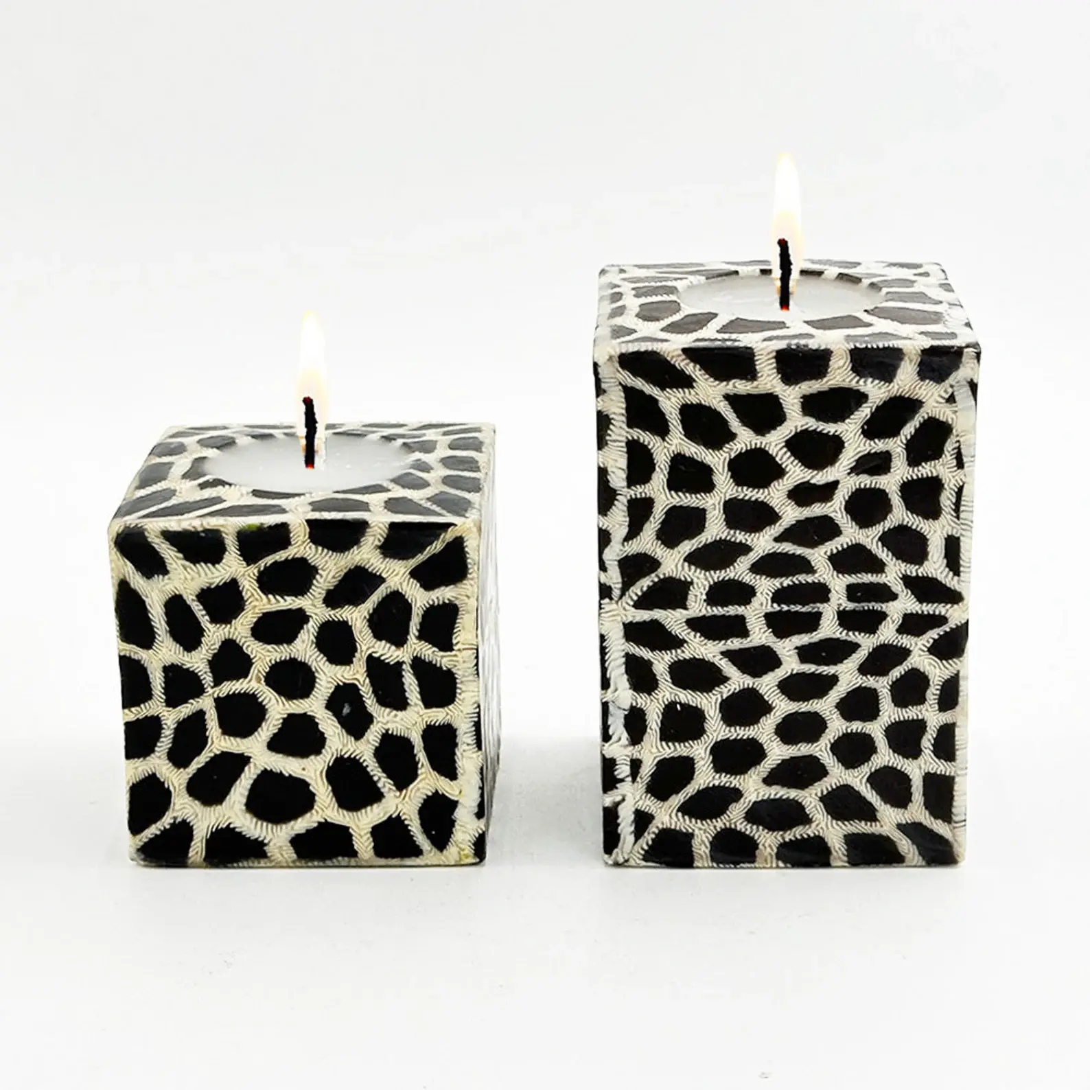 Bougie cube Zebra Glow thumbnail 3