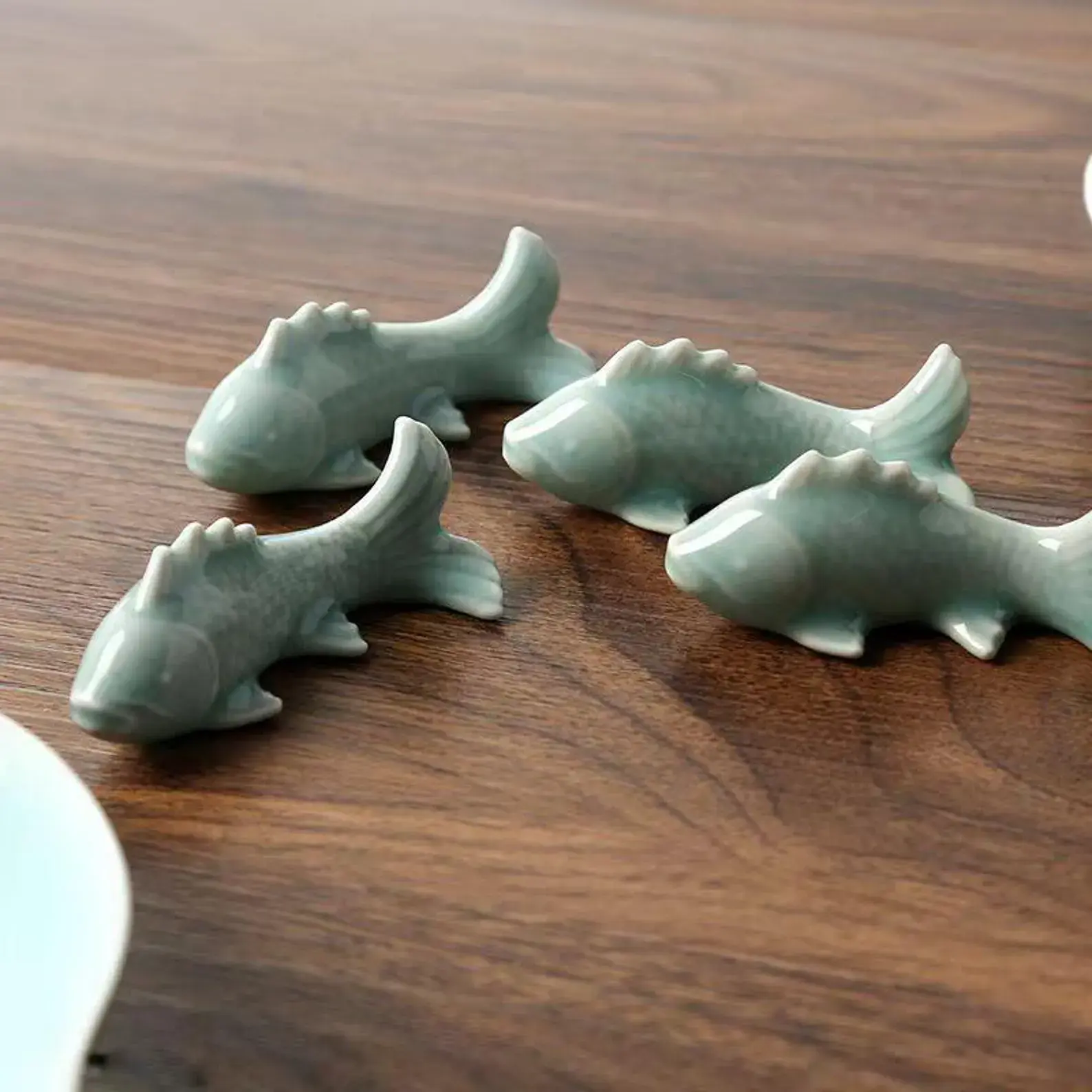 Ceramic Fish Chopstick Rest - alternate view