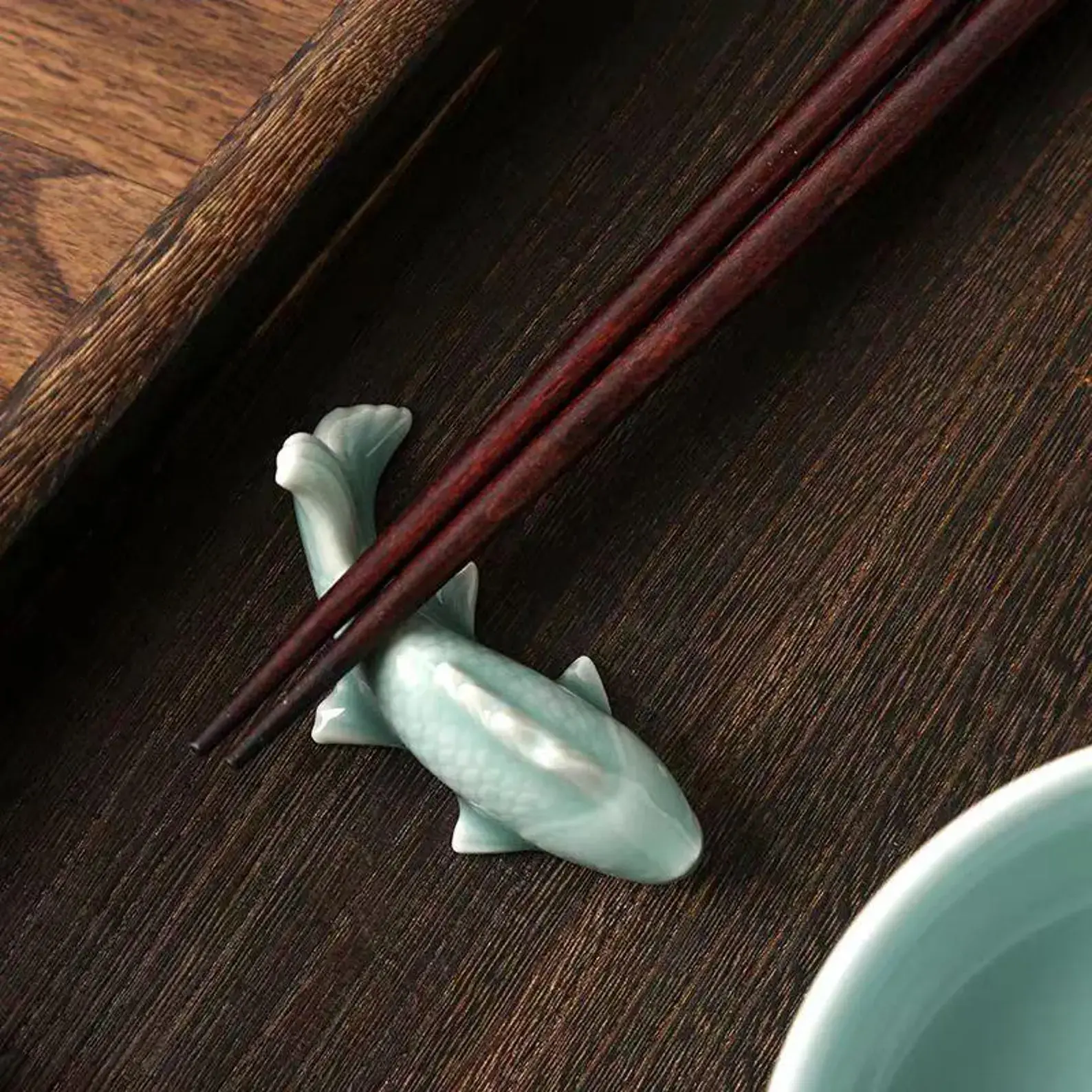 Ceramic Fish Chopstick Rest