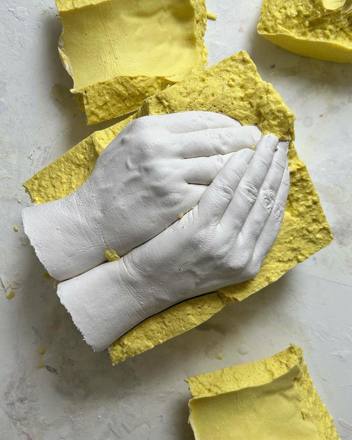 Kit moulage des mains (couple) aperçu 3