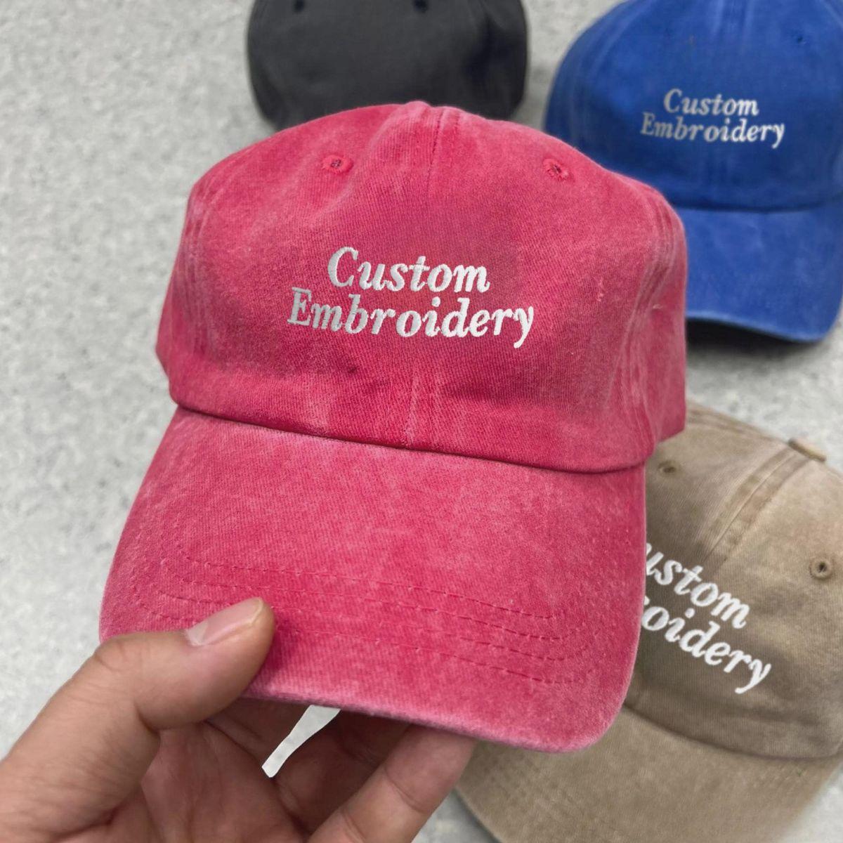 Casquette brodée personnalisée aperçu 2