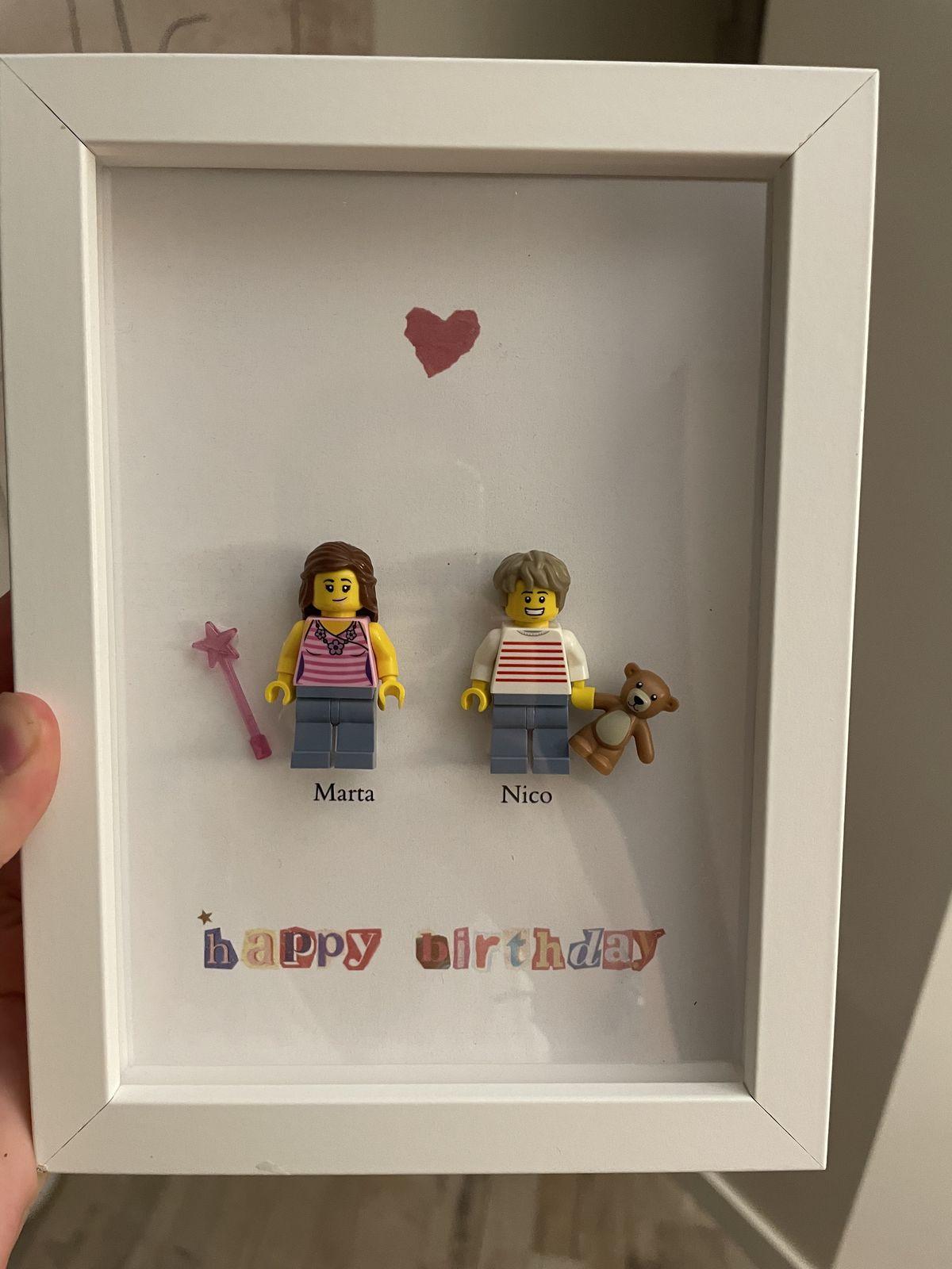 Custom Lego Figure - alternate view