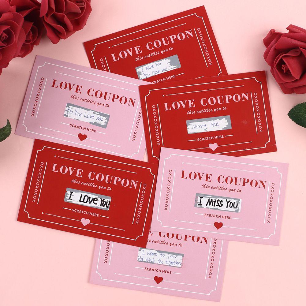 Cartes coupons d'amour