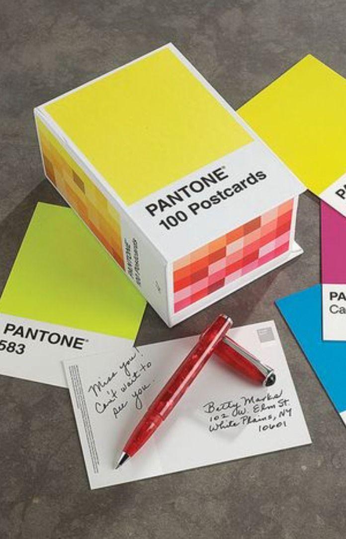 Pantone 100 Postcards