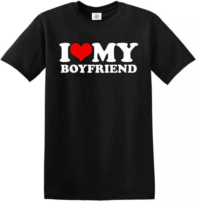 T-shirt "I Love My Boyfriend" thumbnail 2