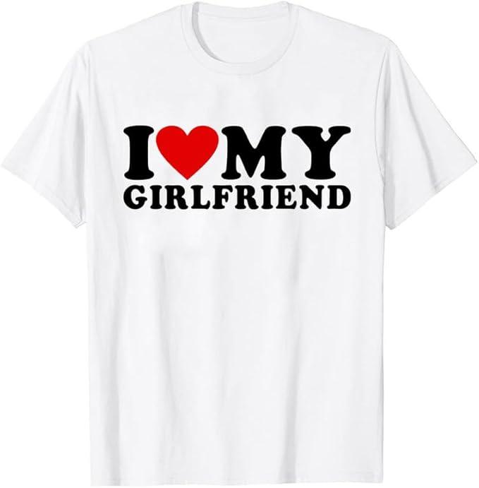 T-shirt "I Love My Girlfriend" - alternate view