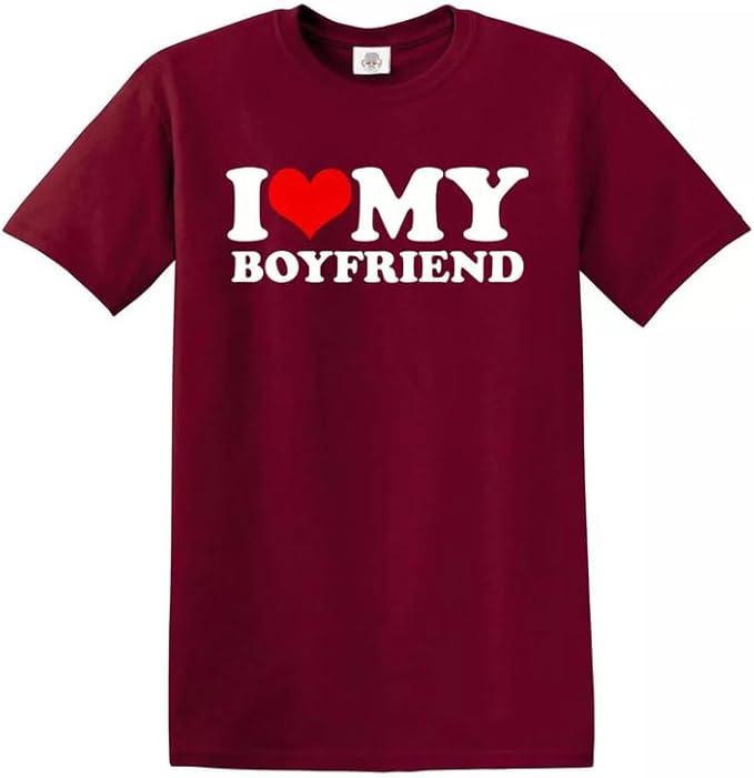 T-shirt "I Love My Boyfriend" thumbnail 5