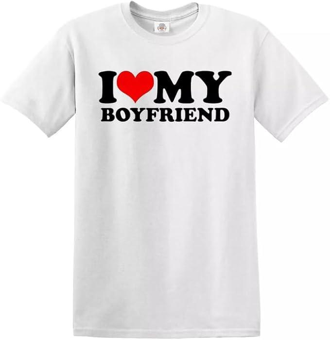 T-shirt "I Love My Boyfriend" thumbnail 3