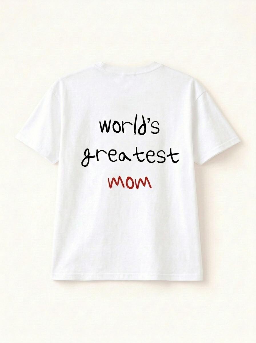 T-shirt World's Greatest Mom - alternate view
