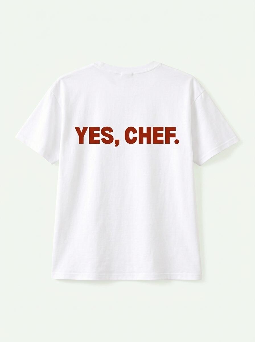 T-shirt Yes, Chef