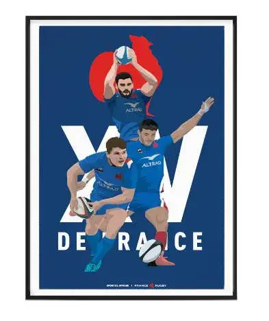Affiche sportif personnalisée