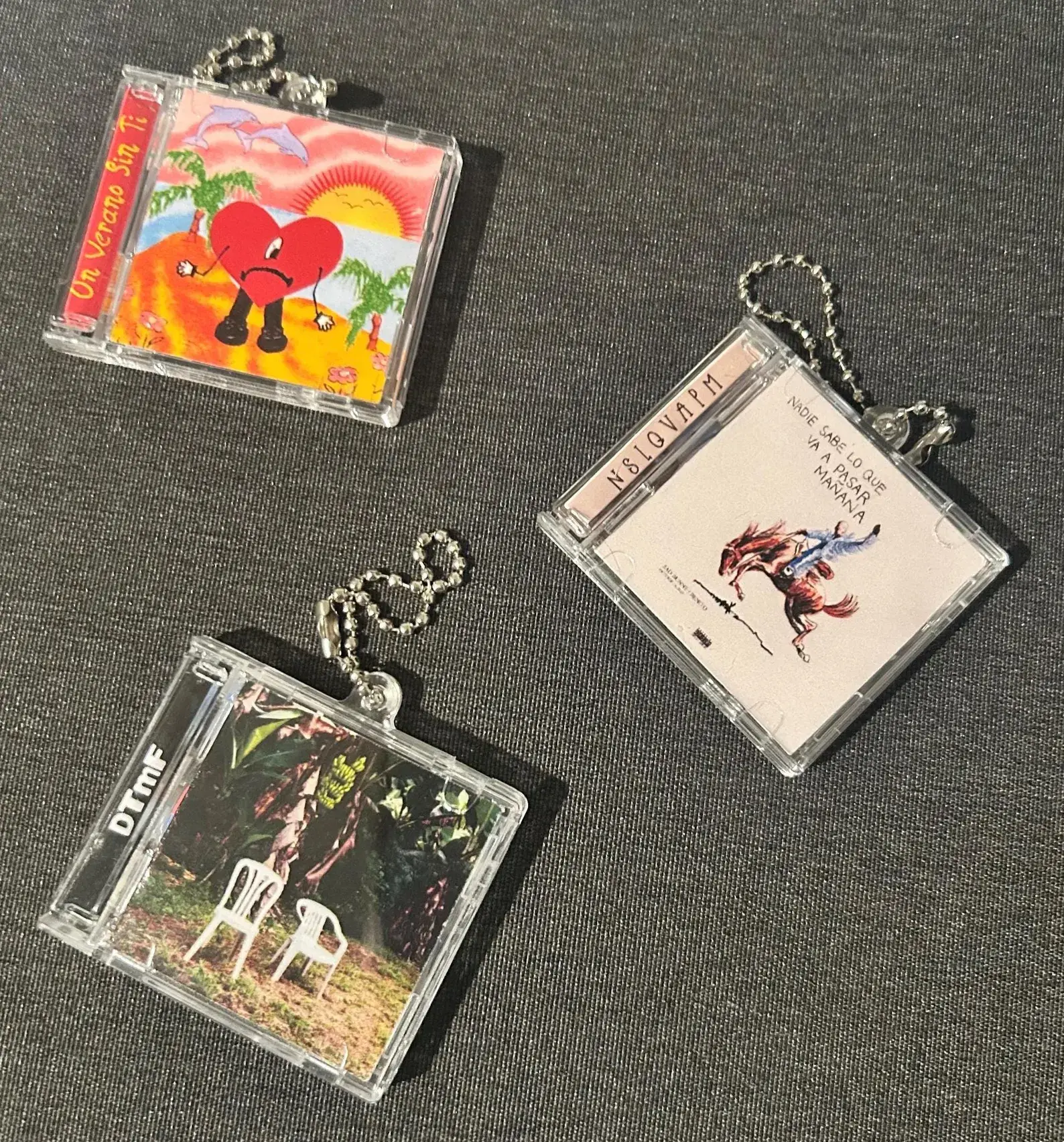 Porte-Clés Mini CD en Acrylique Personnalisé